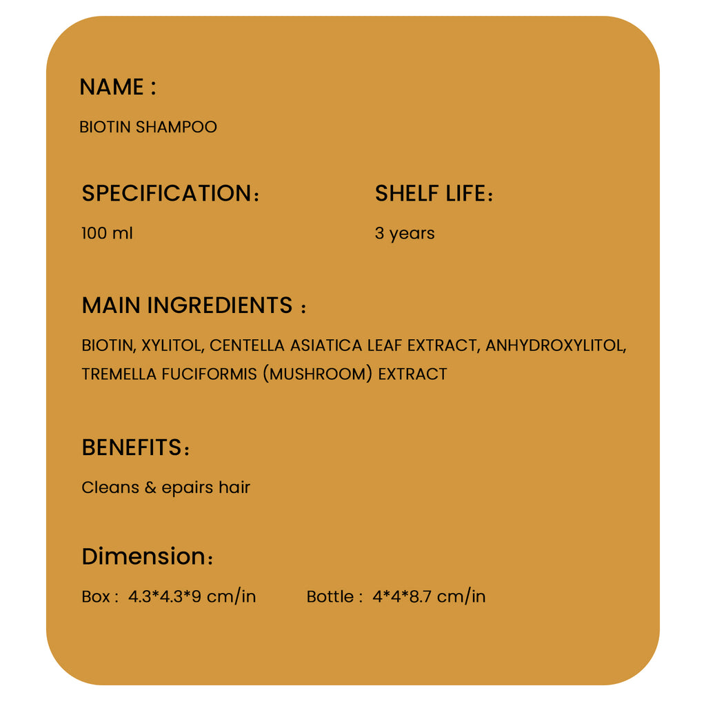 Biotin Shampoo
