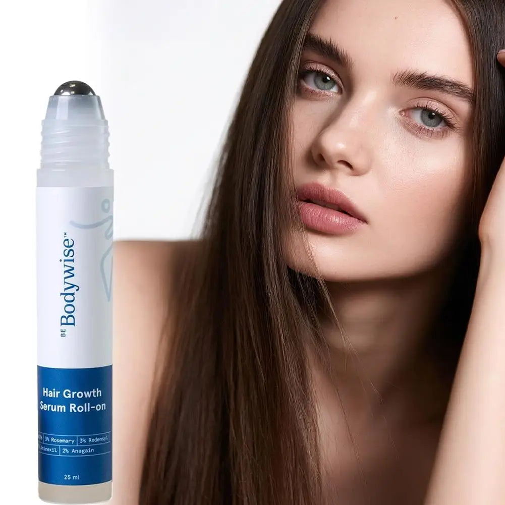 25ml Hair Growth Essence Oil for Hair Care, Scalp Nourishment & Frizz Control 3% Rosemary Hair Serum