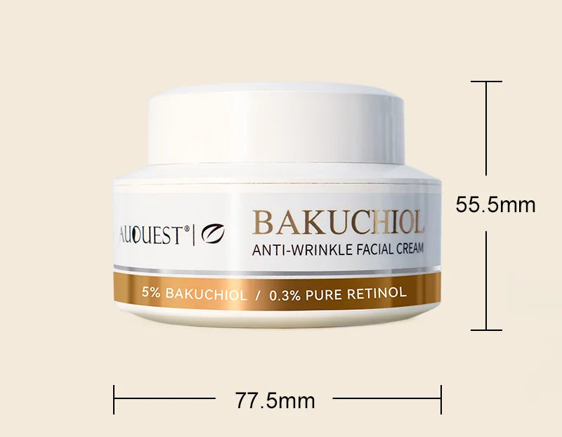 Bakuchiol Natural Retinol Alternative Cream For Face Minimize Wrinkles Retinol & Vitamin