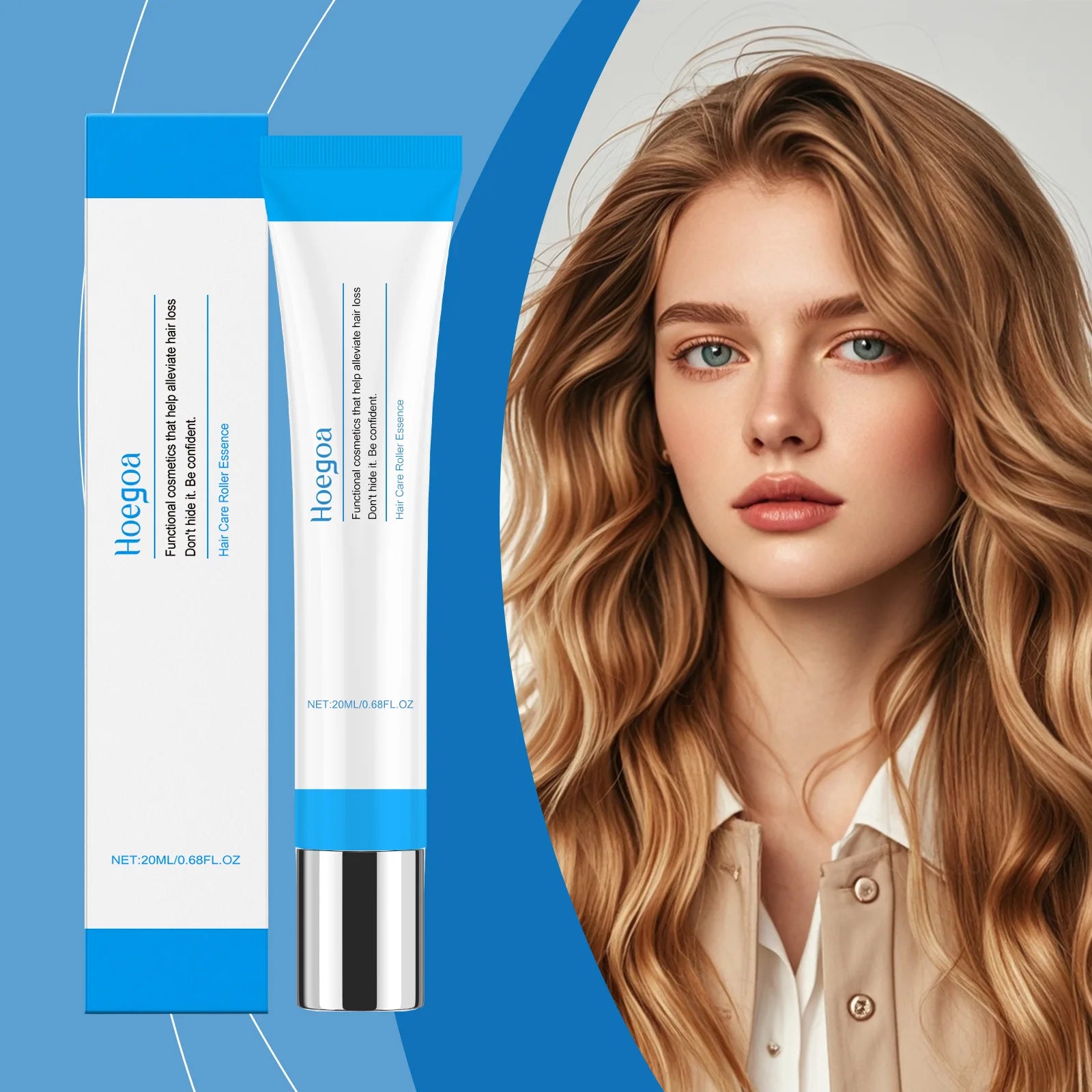 25ml Hair Growth Essence Oil for Hair Care, Scalp Nourishment & Frizz Control 3% Rosemary Hair Serum