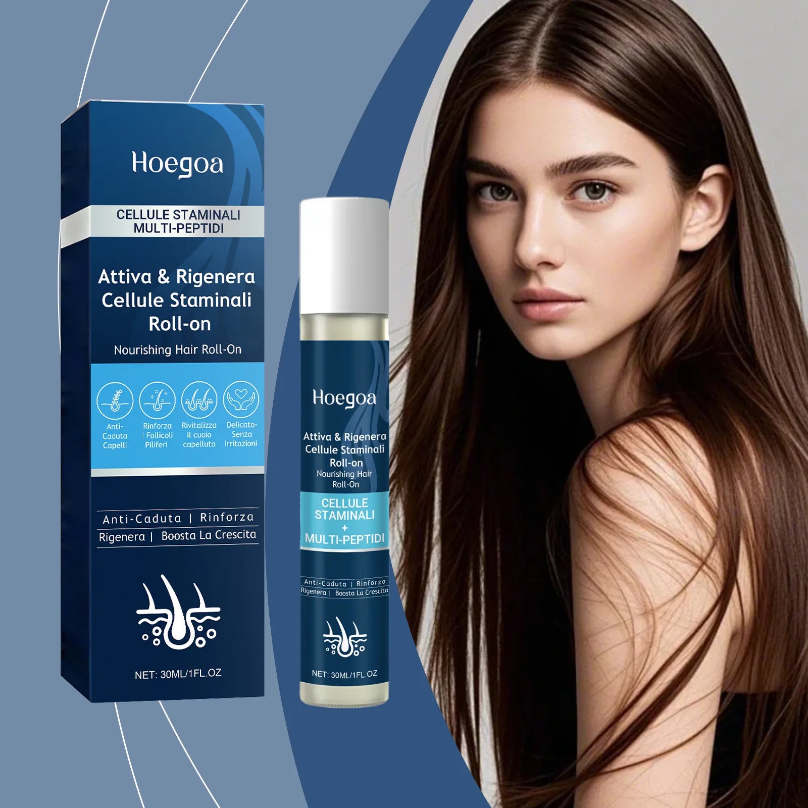 25ml Hair Growth Essence Oil for Hair Care, Scalp Nourishment & Frizz Control 3% Rosemary Hair Serum