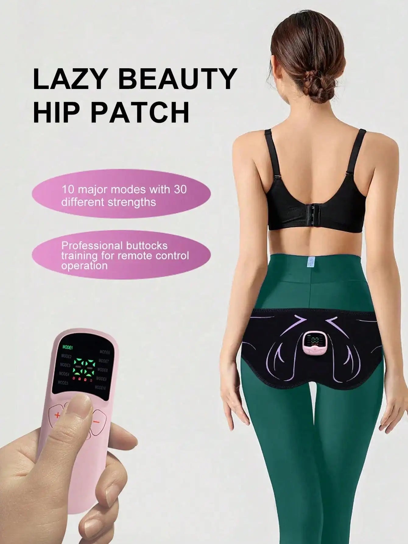 2026 Electric EMS Hips Trainer Butt Muscle Stimulator With Remote Control Buttocks Toner Lifting Body  Equipment Rechargeable