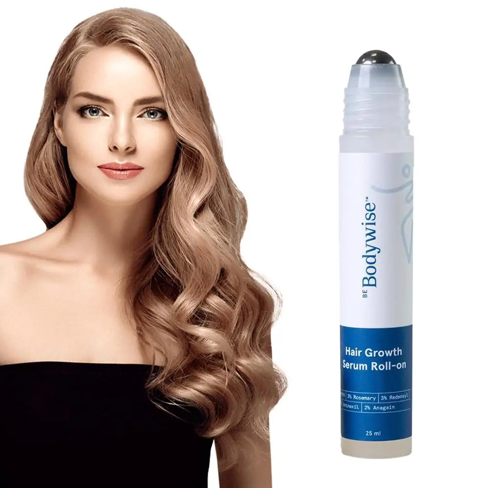 25ml Hair Growth Essence Oil for Hair Care, Scalp Nourishment & Frizz Control 3% Rosemary Hair Serum