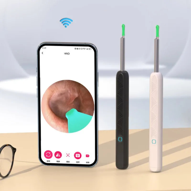 Earwax Remover Cleaning Tool Ear Endoscope with Mini Camera USB C Charging Earpick Health Care Set for Android Best Gift